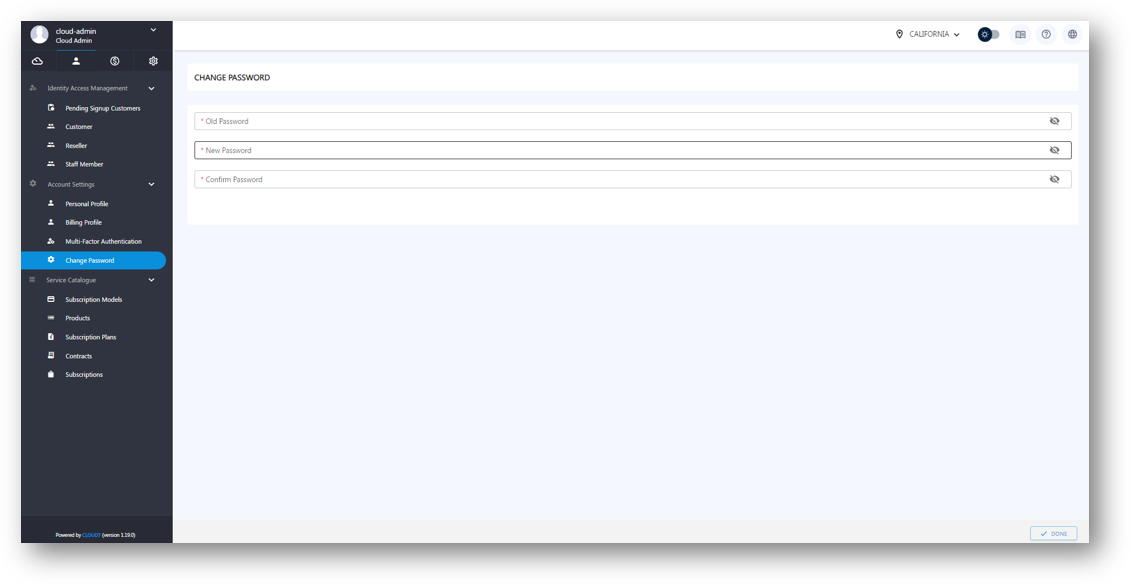 Account Settings - QCloud Documentation