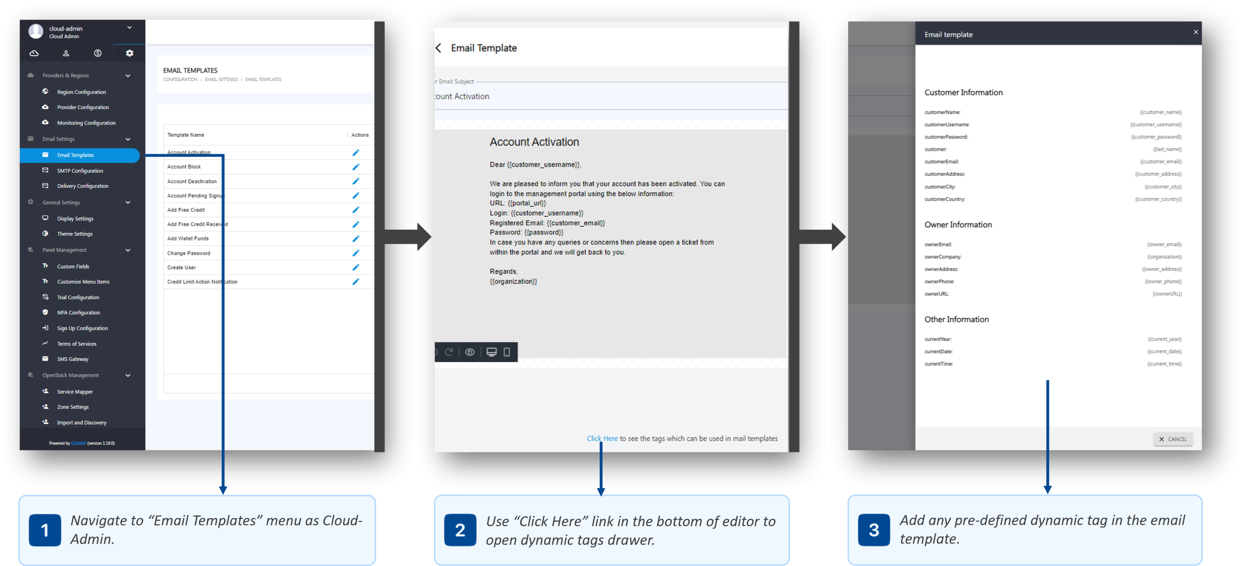 Email Settings - QCloud Documentation