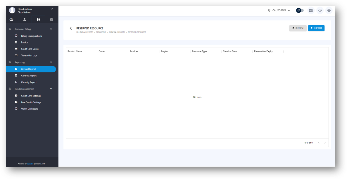 Reporting - QCloud Documentation