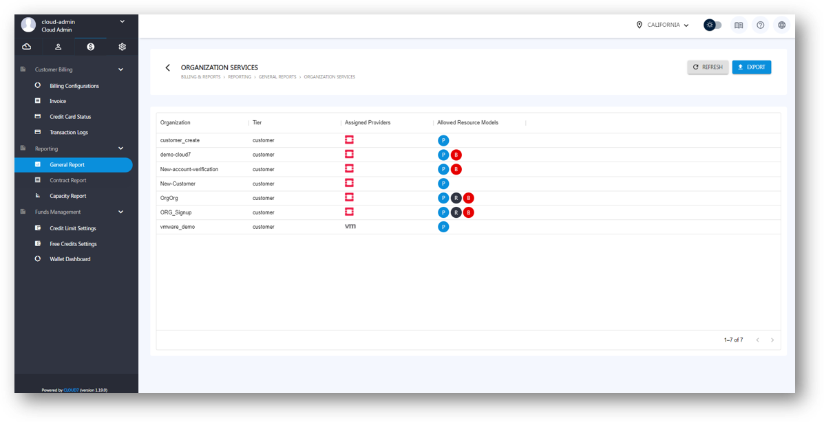 Reporting - QCloud Documentation