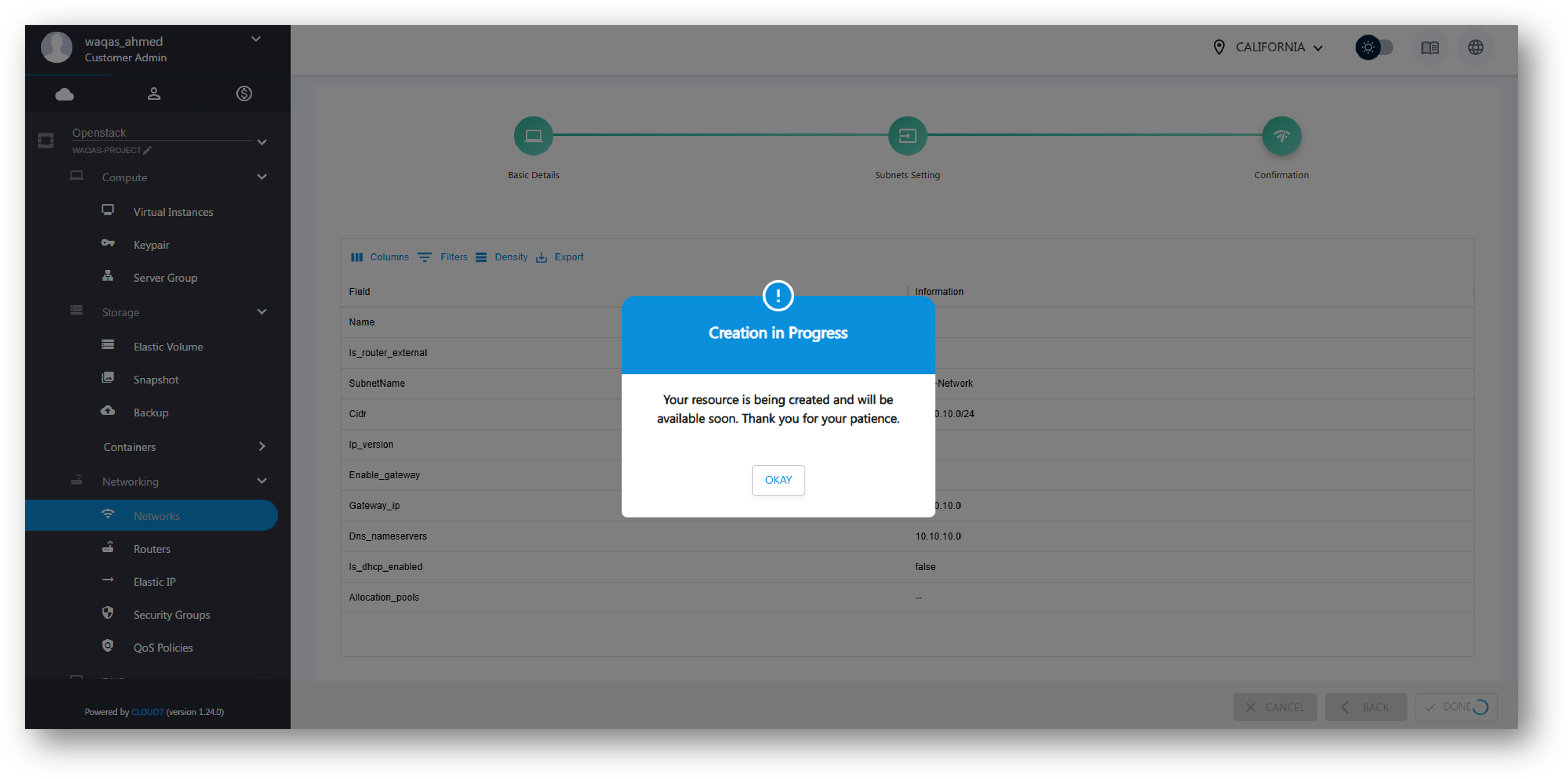 Creation - QCloud Documentation