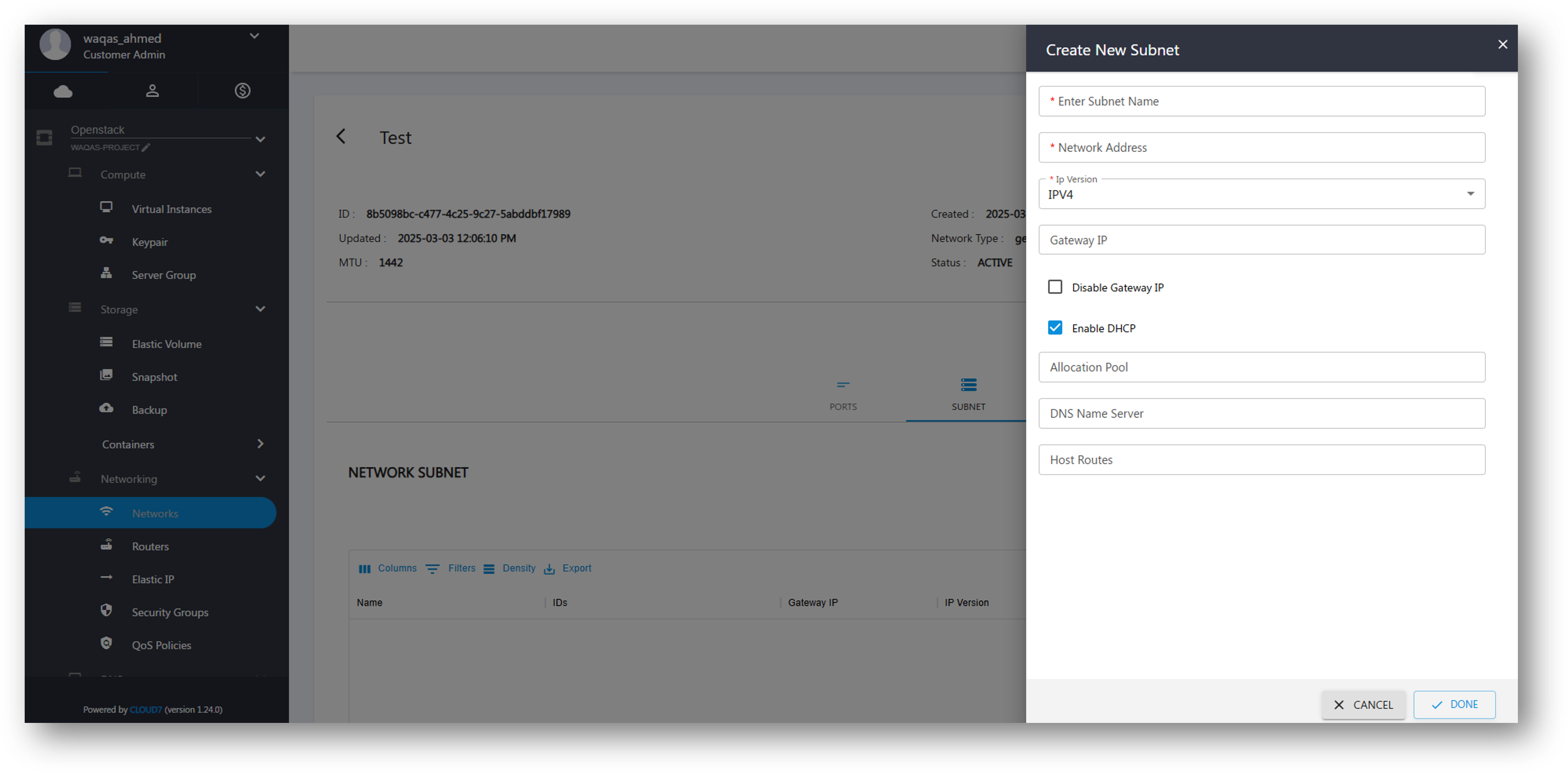Creation - QCloud Documentation